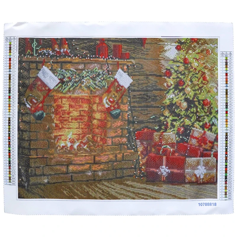 16" x 20" Fireplace Diamond Art Kit by Make Market®