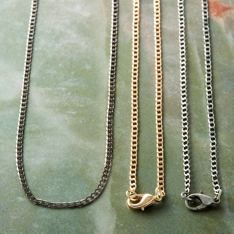 12 Packs: 3 ct. (36 total) 18" Mixed Metal Chains by Bead Landing™