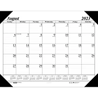 House of Doolittle 17 Month Academic Economy Desk Pad Calendar