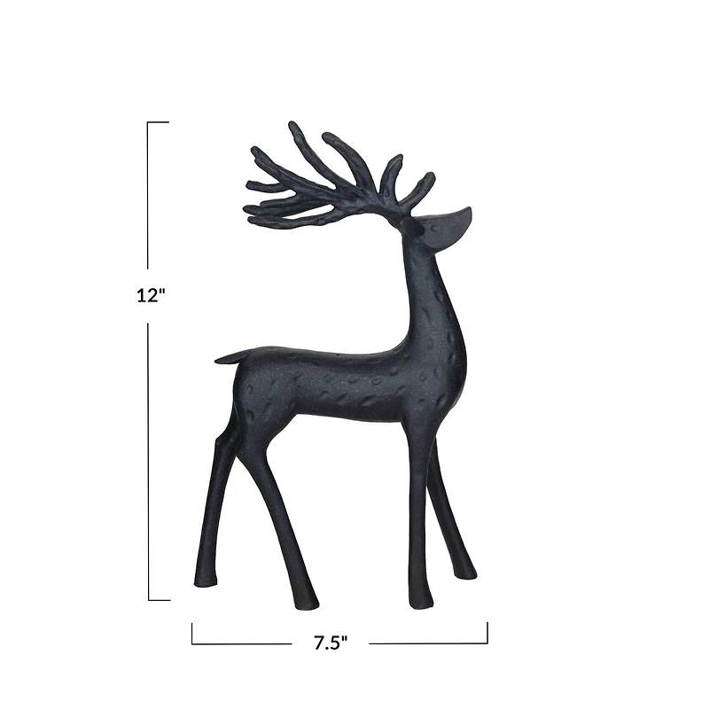 Hello Honey® Black Reindeer Décor