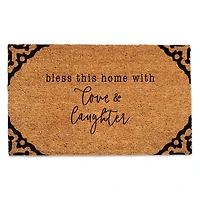 Bless this Home with Love & Laughter Door Mat