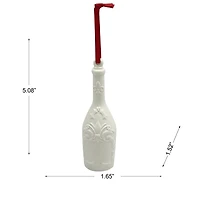 5" DIY Ceramic 3D Champagne Bottle Ornament by Make Market®