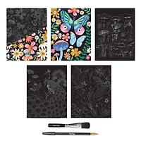 Brea Reese™ 9" x 12" Spring Sightings Scratch Art Paper Pad
