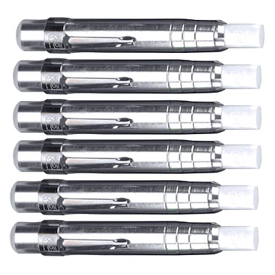 Charles Leonard Silver Aluminum Chalk Holder, 6ct.