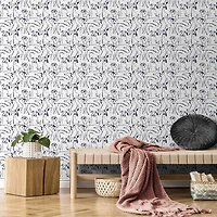 Surface Style Dog Doodle Ink Peel & Stick Wallpaper