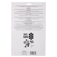 Bee Kind Stencils, 7" x 10" by Craft Smart®