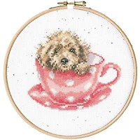 Bothy Threads Teacup Pup Counted Cross Stitch Kit
