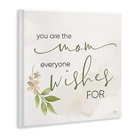 Stupell Industries Mom Everyone Wishes For Wall Plaque Art