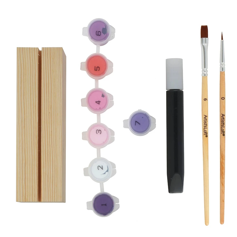 Skull Paint-by-Number Acrylic Surface Kit by Artist's Loft®