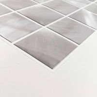 RoomMates Pearl Square Peel & Stick Sticktiles