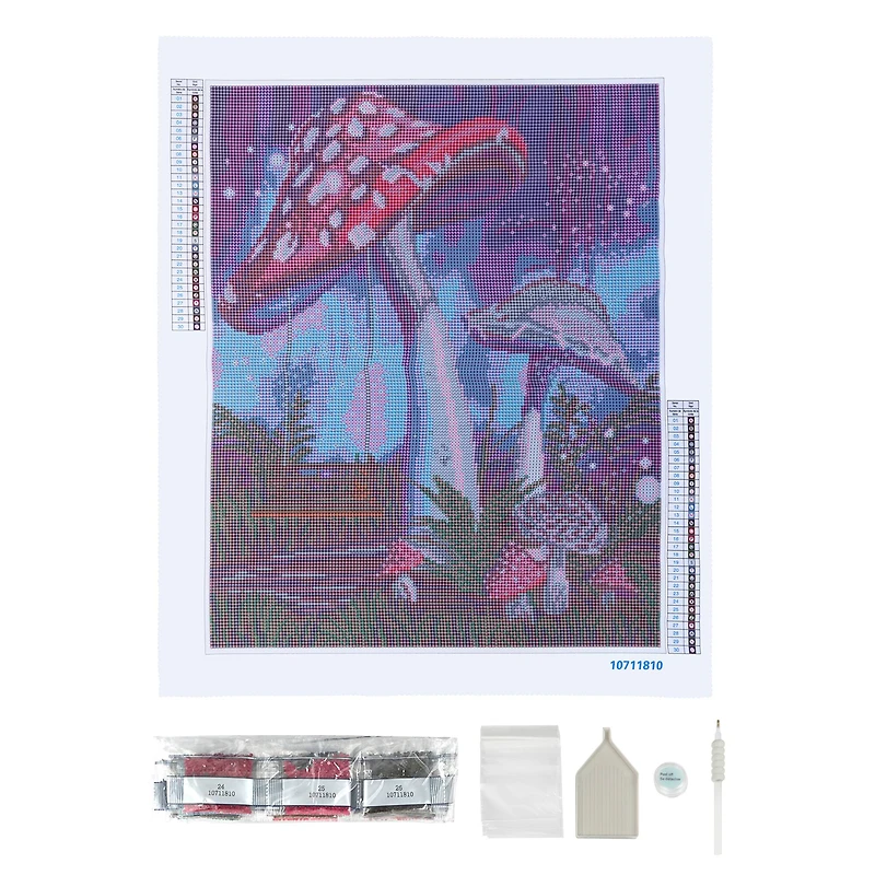 Mushrooms Painting Diamond Art Kit by Make Market®