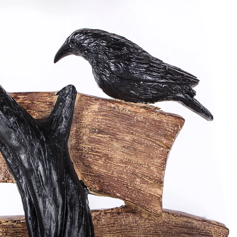 3ft. Halloween Tree with Sign