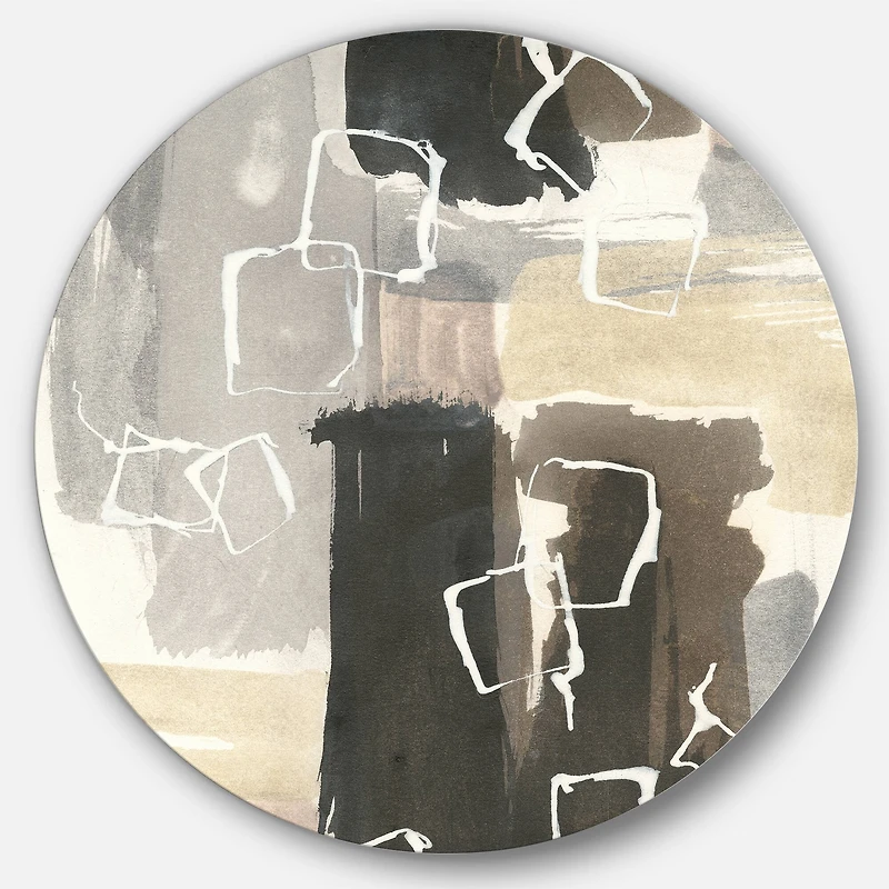 Designart - Glam Dancing shape I