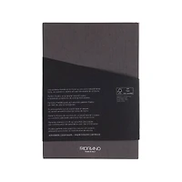 Fabriano® EcoQua Plus A5 Lined Gray Glue-Bound Notebook