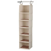 Household Essentials Cedarline 6-Shelf Hanging Closet Organizer