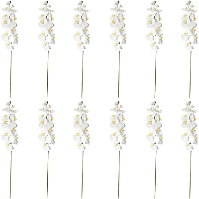 12 Pack: White Orchid Stem by Ashland®