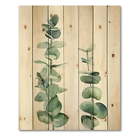 Designart - Silver Blue Eucalyptus Branch