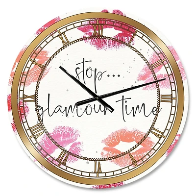 Designart Chic Accents VI Glam Wall Clock