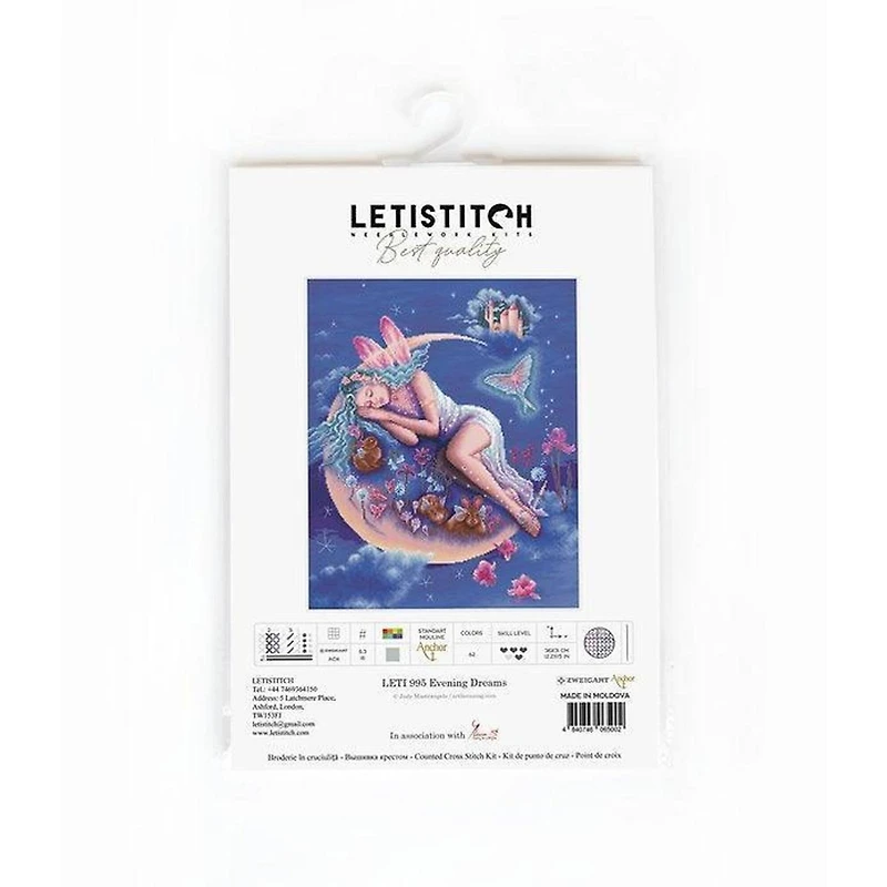 Letistitch Evening Dreams Counted Cross Stitch Kit