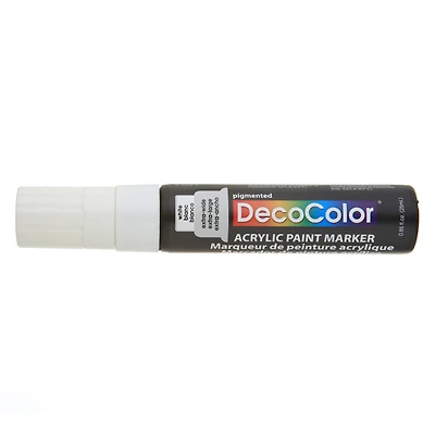 6 Pack: DecoColor® Jumbo White Acrylic Paint Marker