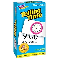 Trend Enterprises® Telling Time Skill Drill Flash Cards