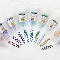 Scribbles® Glitter & Iridescent 3D Fabric Paint Set