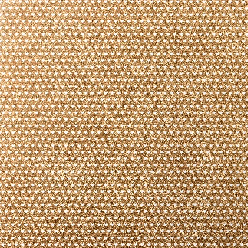 Cricut® Glitter Iron-On™ Mesh Hearts