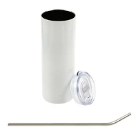 20oz. Glow-in-the-Dark Sublimation Tumbler by Make Market®