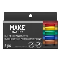 Dual Tip Fabric Ink Markers by Make Market®