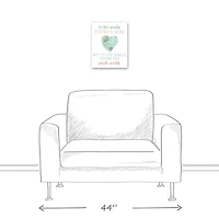 To Our Family You are the World Canvas Wall Art