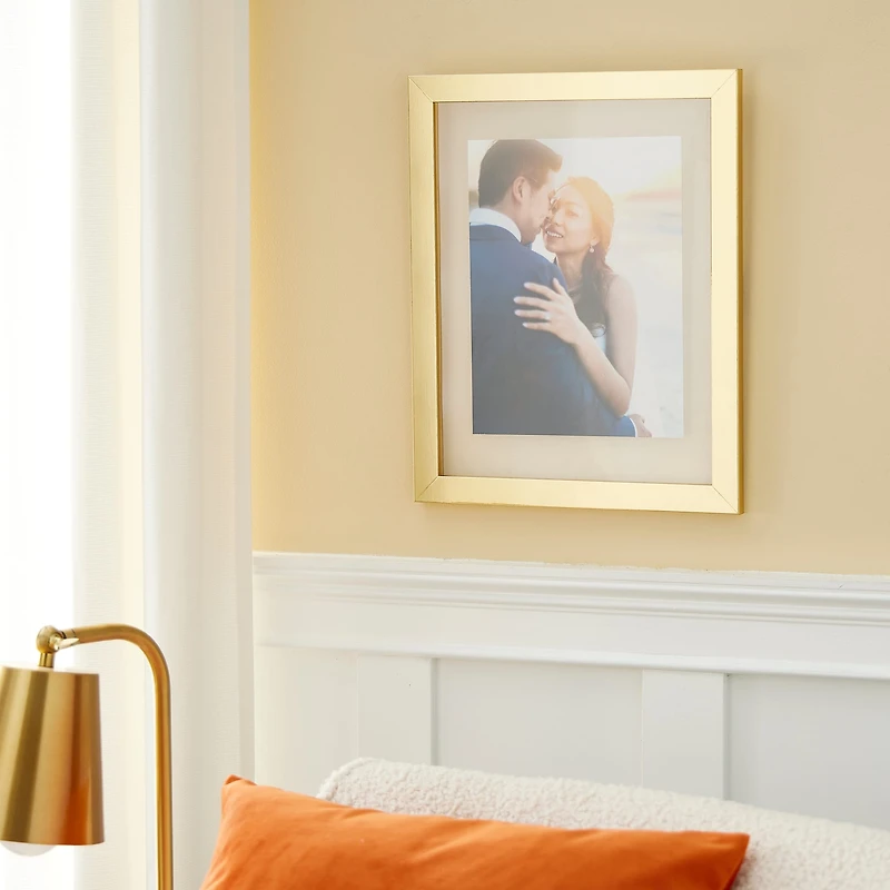 8 Pack: Gold Metallic 11" x 14" Float Frame, Belmont by Studio Décor®