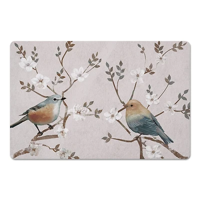 Bird On Branches 18" x 27" Floor Mat