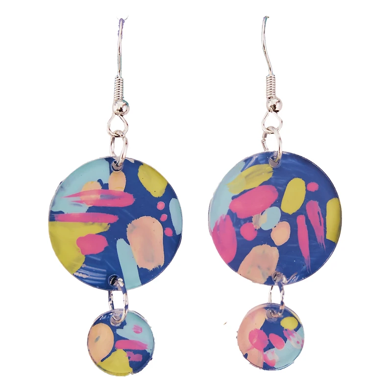 Faber-Castell® Painted Acrylic Earrings