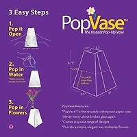 JAM Paper Pop-Up Vase Boxes