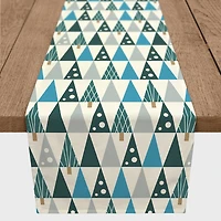 Mod Cool Tree 16x90 Poly Twill Table Runner