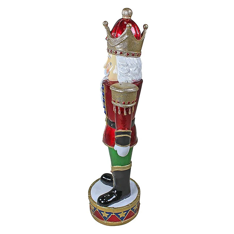 Design Toscano 36" LED Lit Holiday Nutcracker Statue