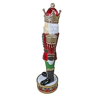 Design Toscano 36" LED Lit Holiday Nutcracker Statue