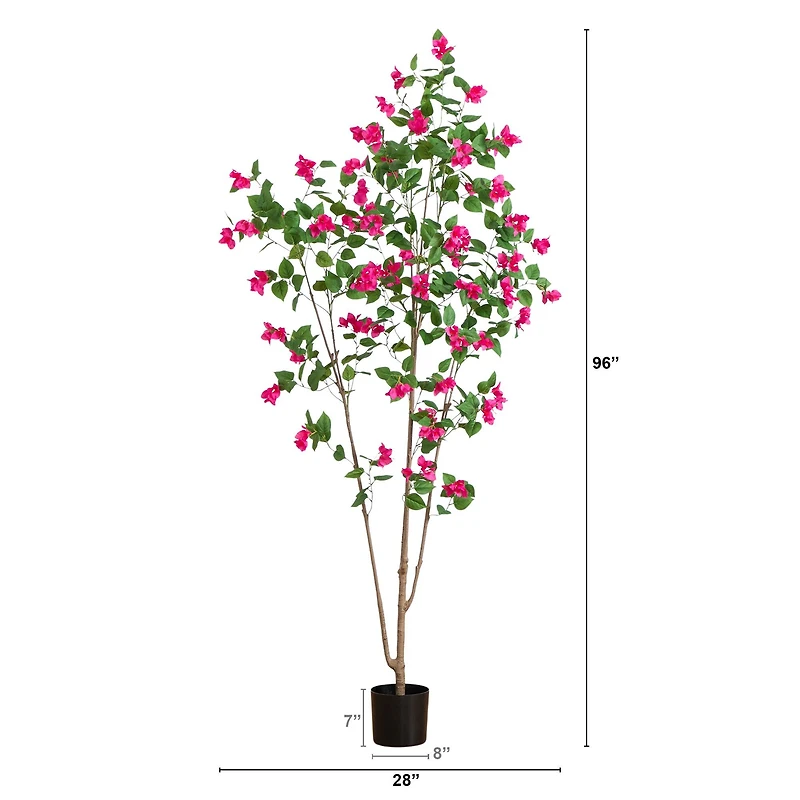 8ft. Potted Pink Minimalist Bougainvillea Tree