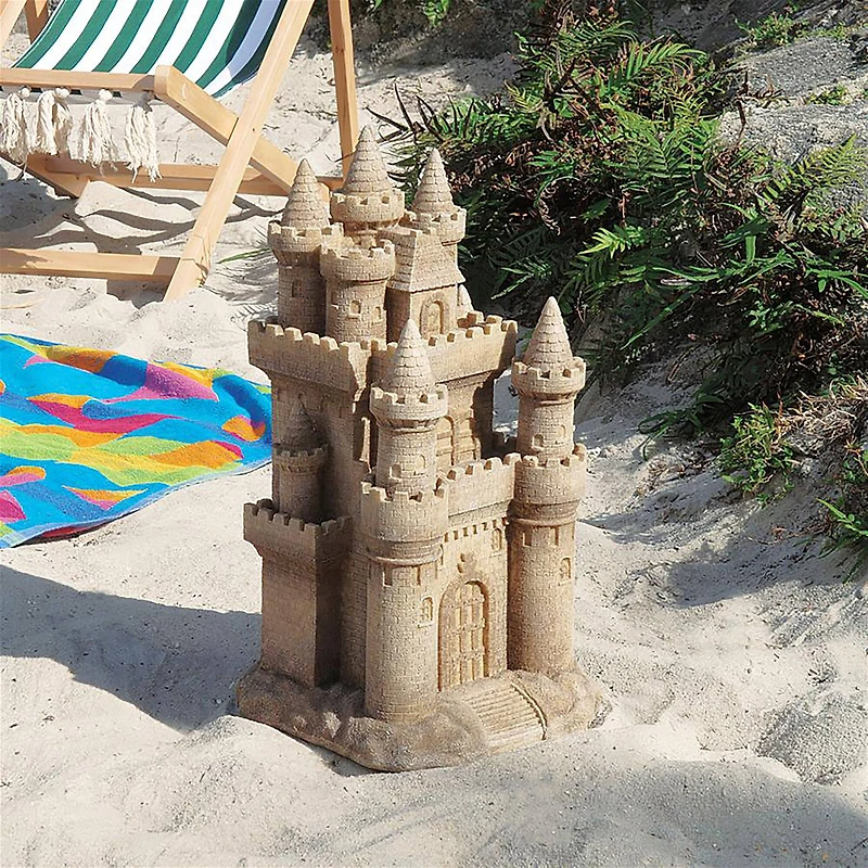 Design Toscano 19.5" Castle by the Sea Sculpture