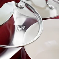 Oster Corbett 8-Piece Nonstick Aluminum Cookware Set