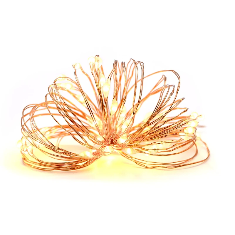 50ct. Amber/Warm White LED String Lights by Ashland®
