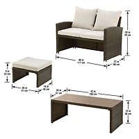 Norton Collection All-Weather Conversation Set