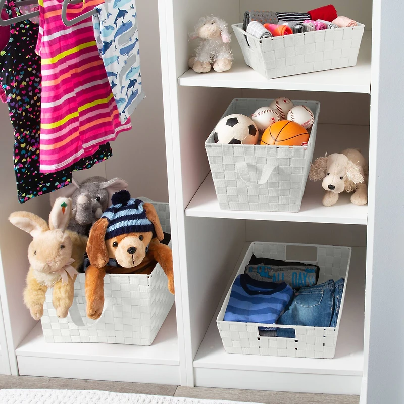 Simplify Small Woven Storage Bin