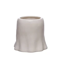 4.5" White Ghost Ceramic Decorative Container by Ashland®