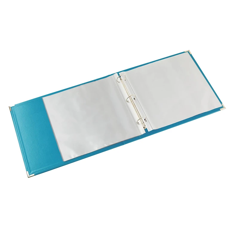 Leather D-Ring Scrapbook Album by Recollections