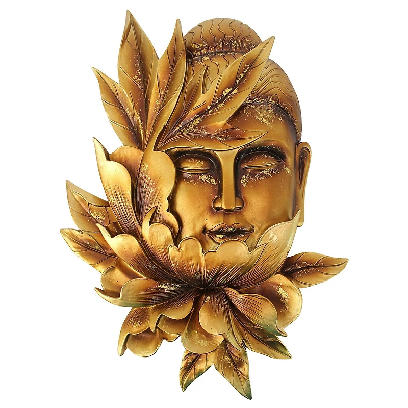 Design Toscano Enlightened Deities Buddha Wall Sculpture
