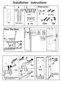Classic White Full Door Jewelry Armoire
