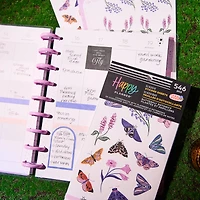 The Classic Happy Planner® Butterfly Botanics Sticker Book