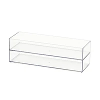 12" x 4" Clear Stacking Storage Tray by Simply Tidy™