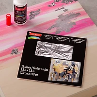 6 Packs: 25 ct. (150 total) Premium Silver Leaf Sheets by Craft Smart®
